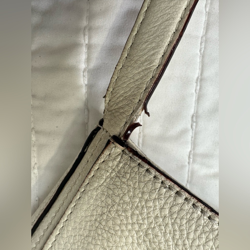 Kate Spade Cream/Beige 100% Cow Leather Shoulder Bag with Tassel - Picture 13 of 16